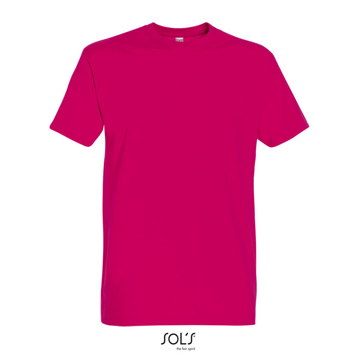 Tshirt homme publicitaire coton 190g - IMPERIAL Fuchsia 1